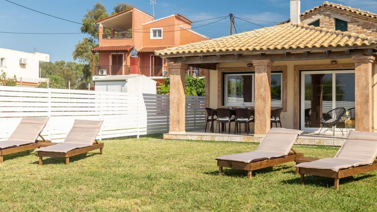 Terracotta Beach House Lefkimmi  Esterno foto